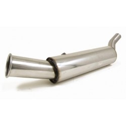 Piper exhaust Vauxhall Nova 1.2, 1.2i, 1.4, 1.4i - Hatch Stainless Steel Back Box, Piper Exhaust, SNOV2S-ABCD